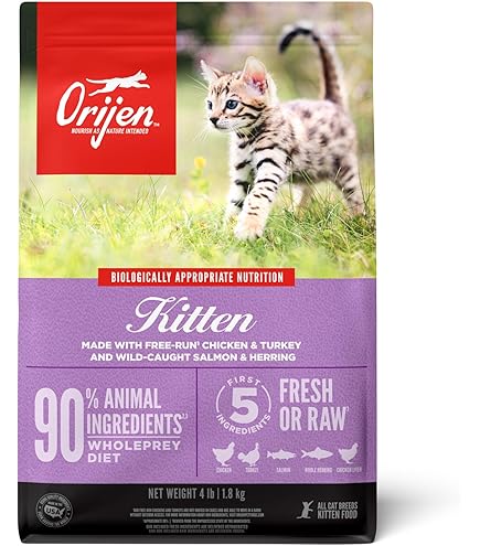 2個セット　オリジン キトゥン 1.8㎏　キャットフード ORIJEN（ペット用品） オリジン キトゥン 1.8kg 正規品 幼猫 子猫 全猫
